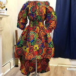 African Print Dress